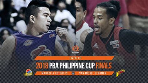 HIGHLIGHTS: 2018 PBA Finals Game 1 – Magnolia Hotshots vs .